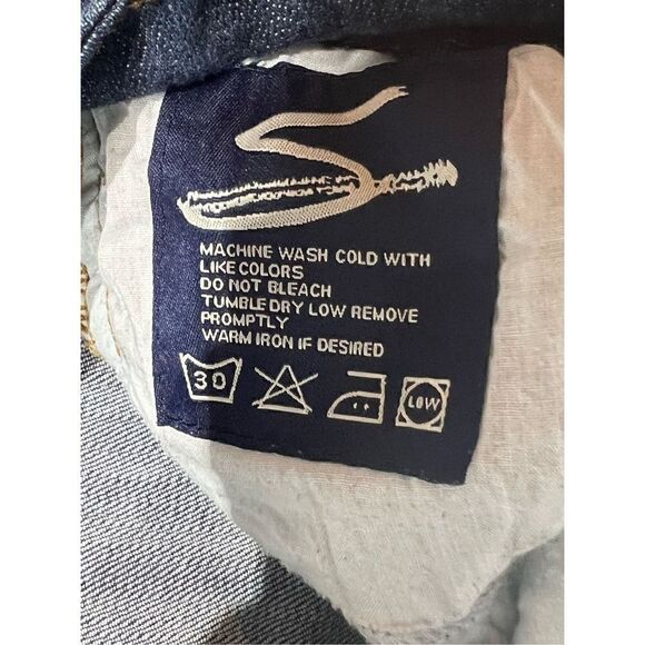 Seven7 Womens Denim Jeans Wide Leg Pants Blue Wash Size 32 - Picture 5 of 8